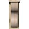 Ekena Millwork Carmel Rough Sawn Corbel w/Backplate, Douglas Fir, 6"W x 12"D x 16"H COR06X12X16CAR01RDF - alternate 2